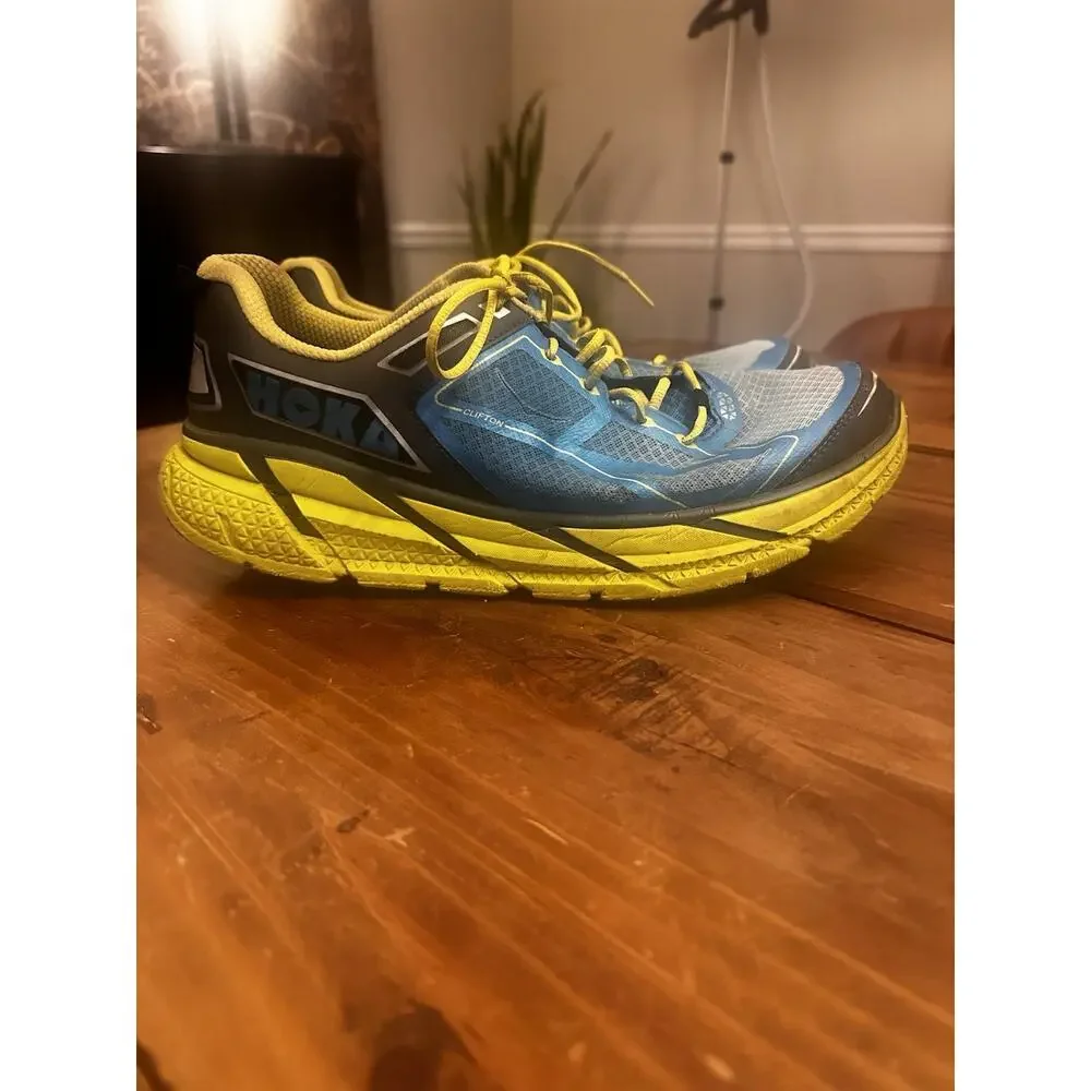 Hoka One One Clifton 1 Men’s Size 12 Running Tennis Shoe Sneakers - Picture 2 of 9